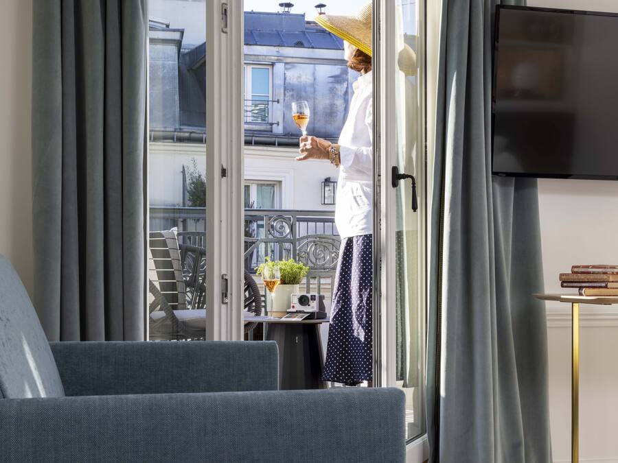 Camera Signature con letto matrimoniale o 2 letti singoli, balcone (Cosy) | Balcone