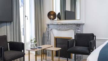 Executive Triple Room | Premium bedding, minibar, in-room safe, blackout drapes