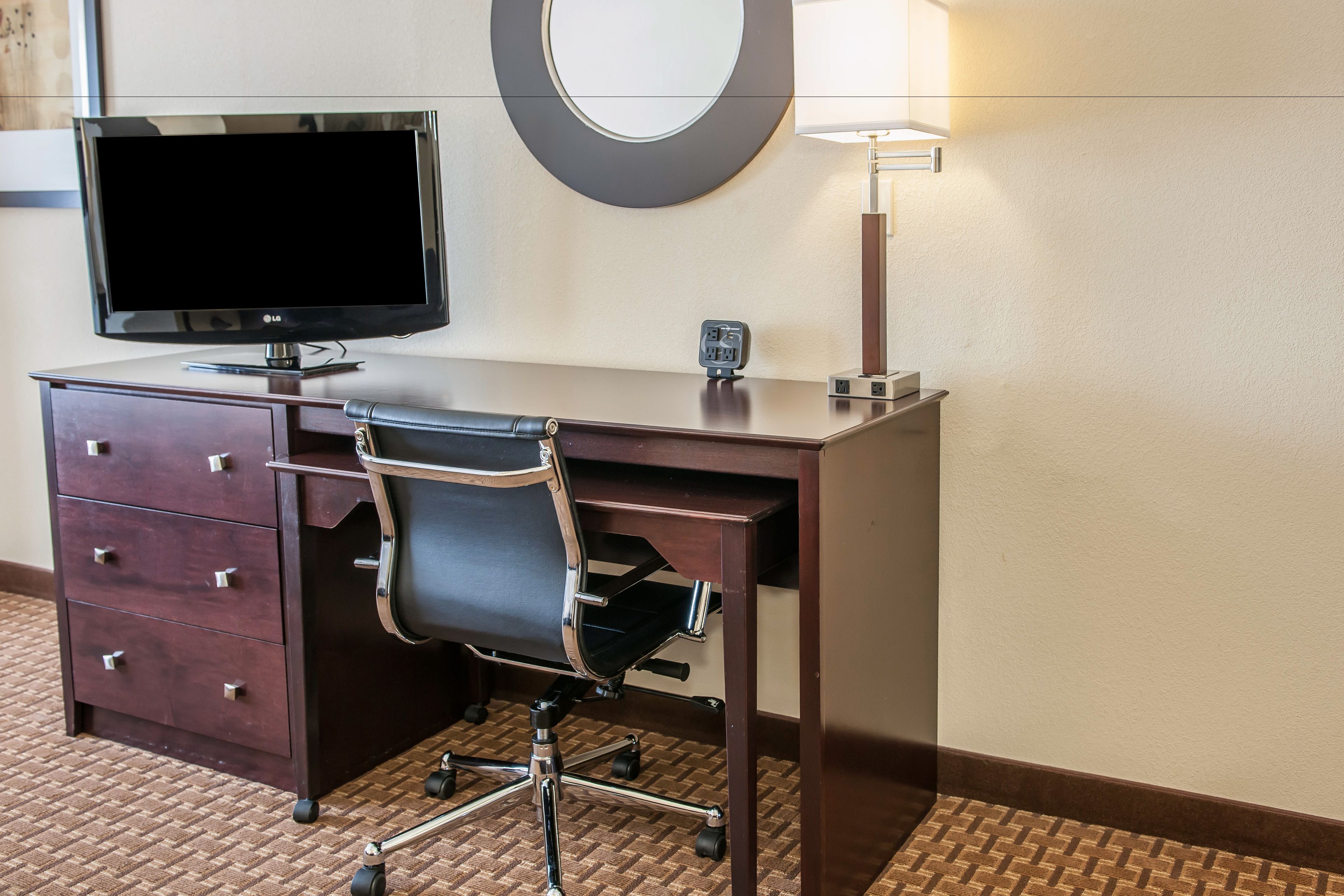 premium bedding, in-room safe, desk, iron/ironing board