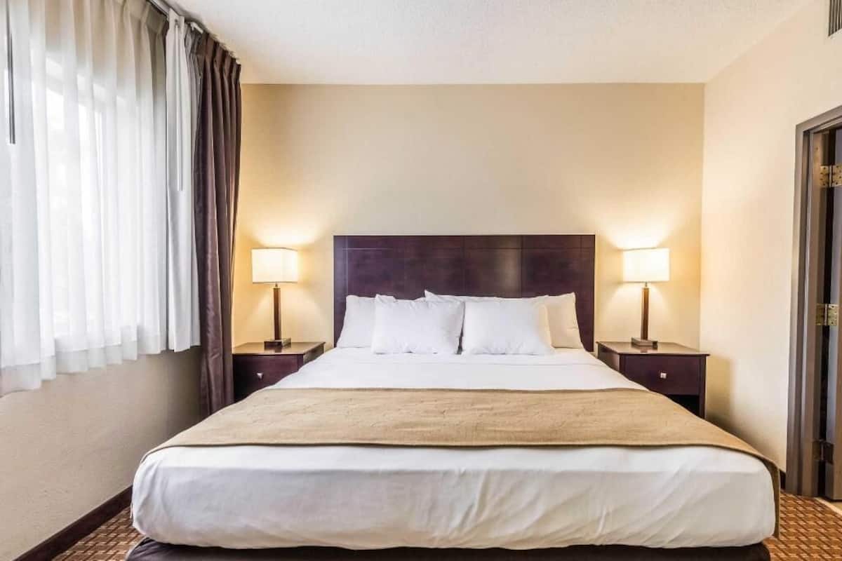 Premium bedding, in-room safe, desk, iron/ironing board