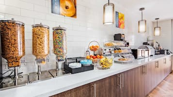 Free continental breakfast