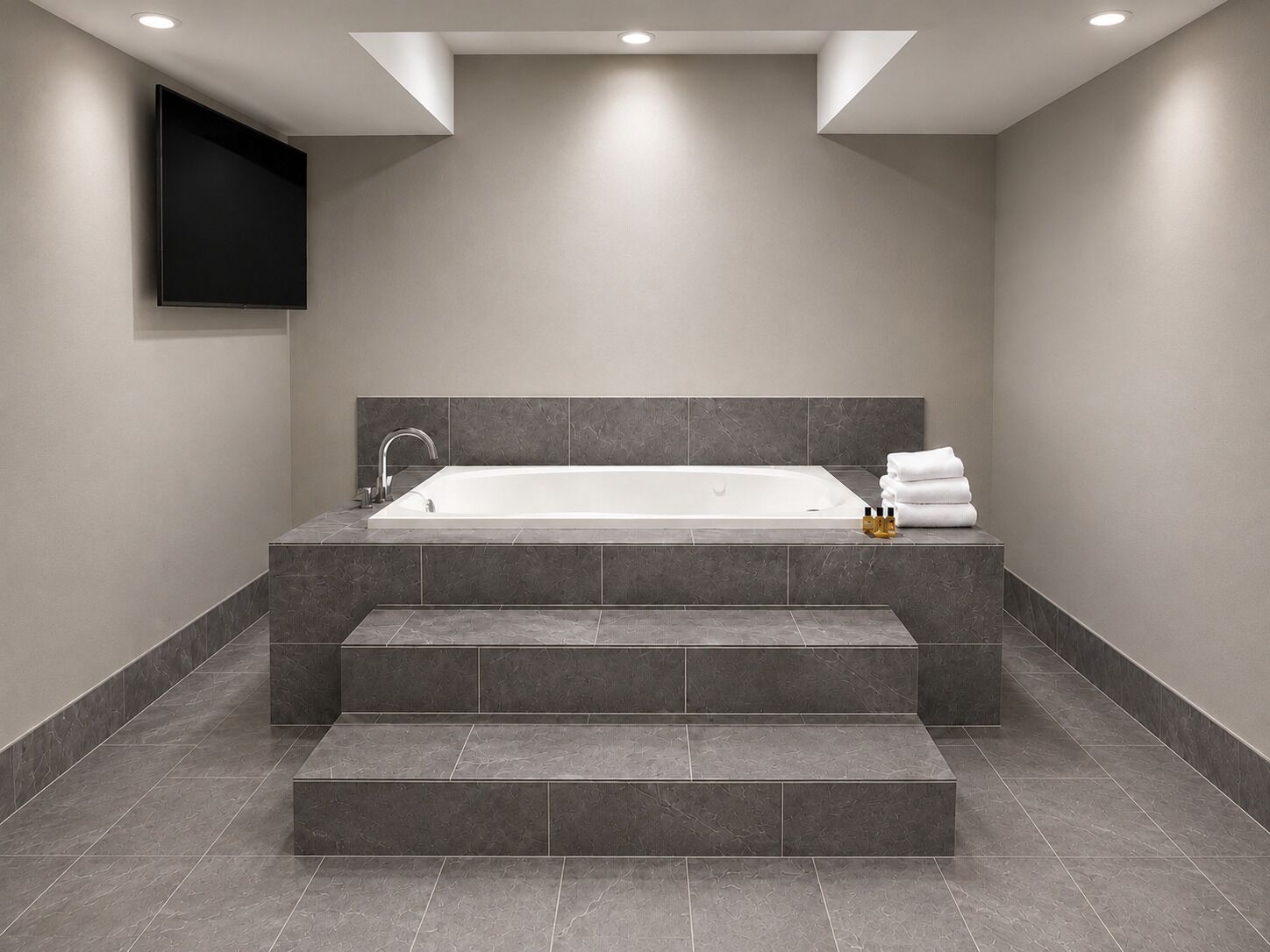 Suite, 1 King Bed, Non Smoking, Jetted Tub | Down comforters, pillowtop beds, desk, laptop workspace