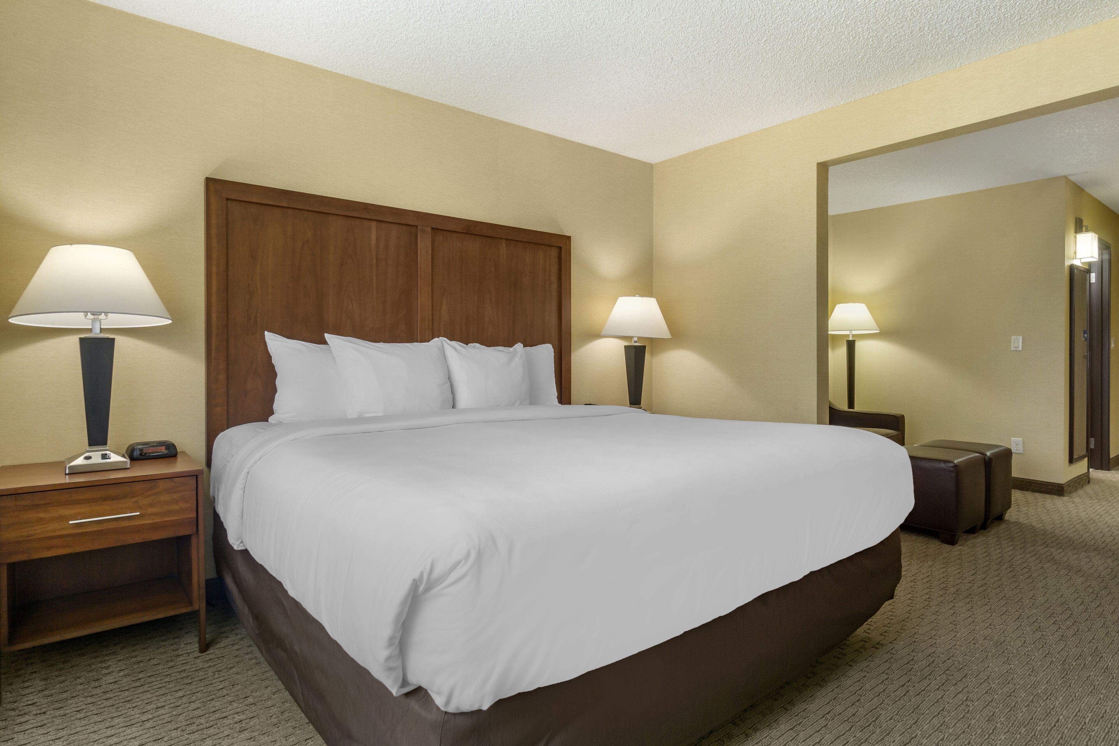 suite, non smoking | 1 bedroom, pillow-top beds, blackout curtains, iron/ironing board