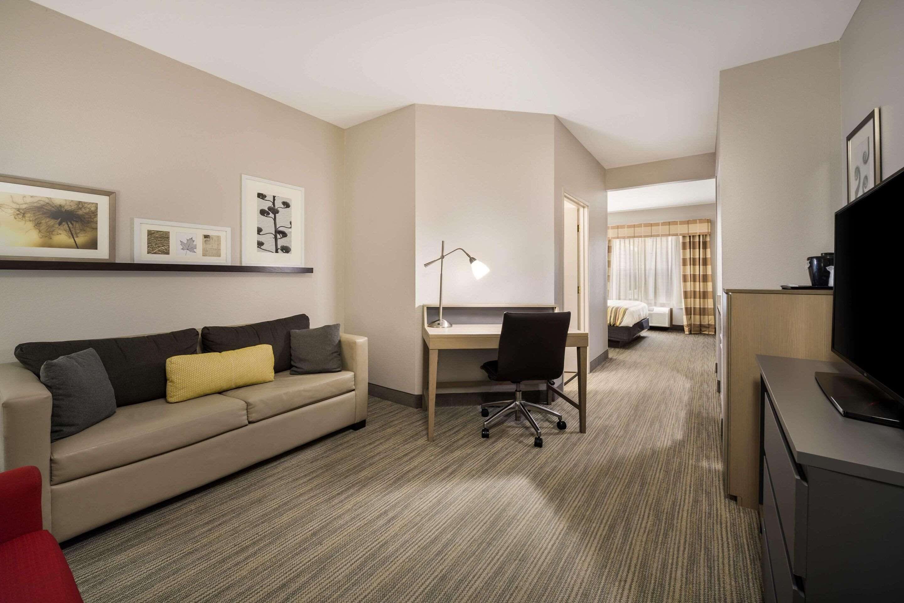 suite, 1 king bed with sofa bed, non smoking | blackout curtains, iron/ironing board, free cots/infant beds