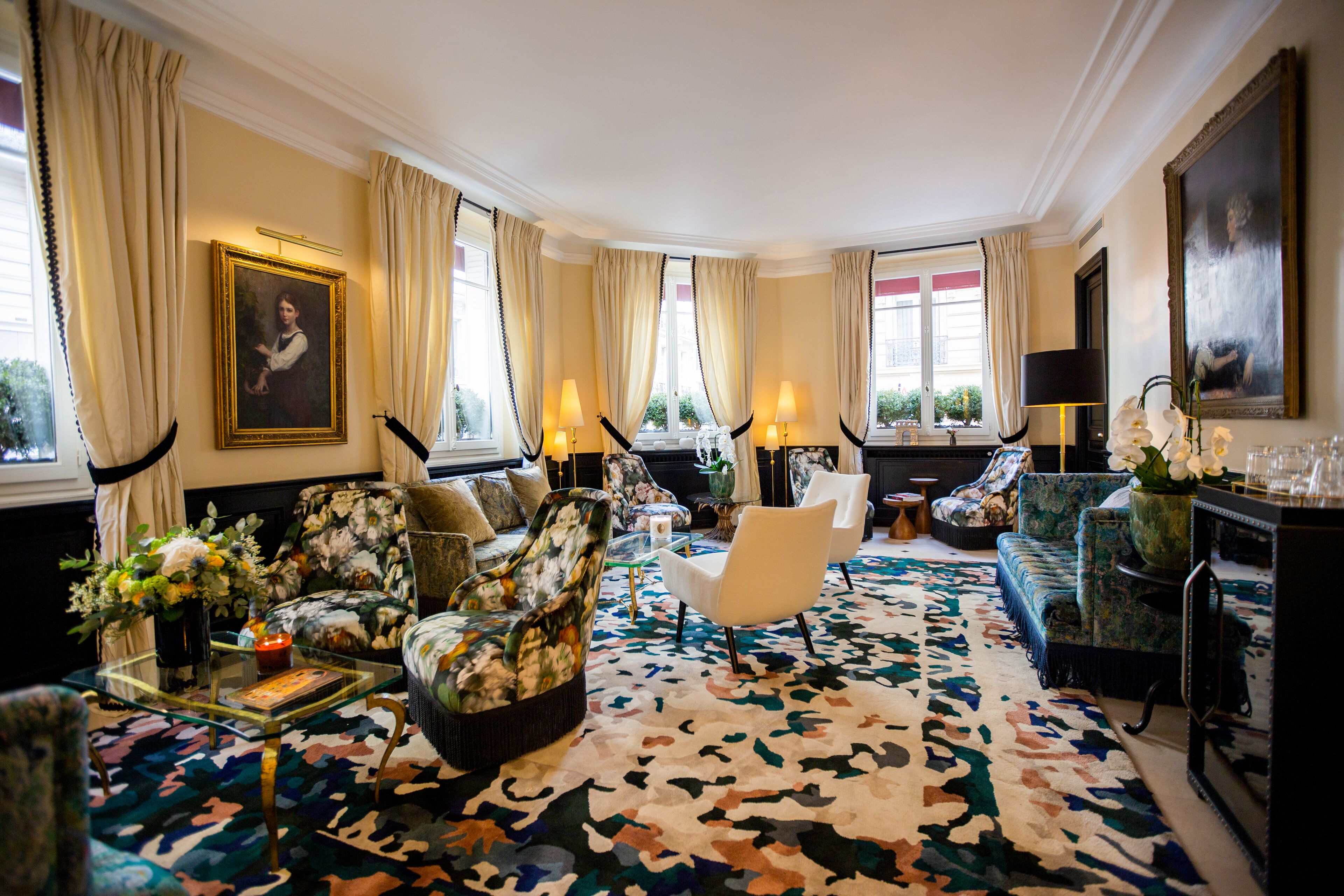 Sitzecke in der Lobby