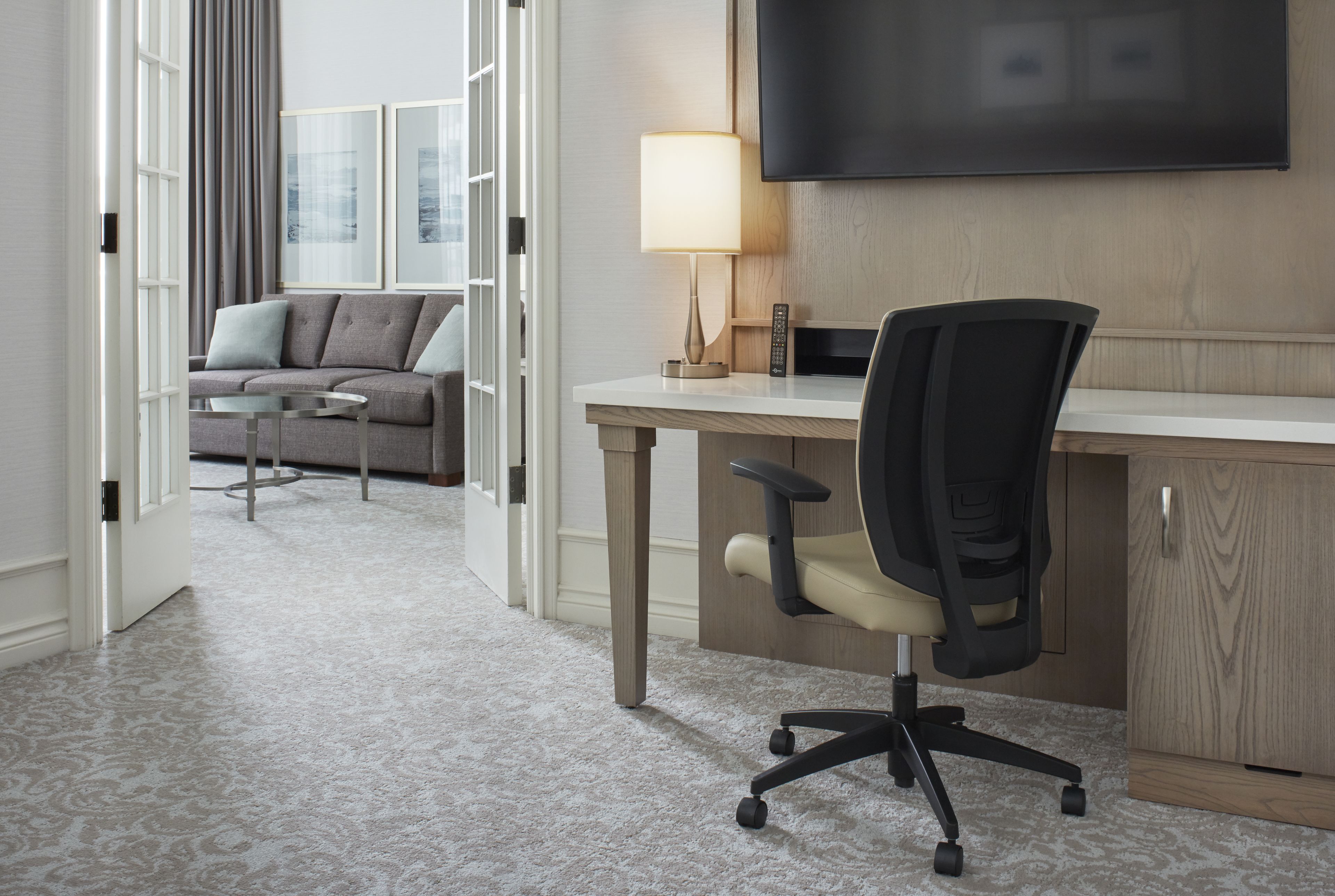 junior suite, 1 bedroom | premium bedding, pillow-top beds, in-room safe, desk