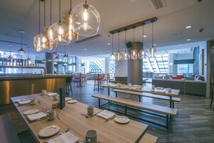 Daily buffet breakfast for a fee