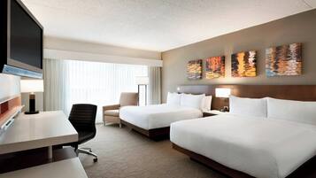 Schreibtisch, laptopgeeigneter Arbeitsplatz, VerdunkelungsvorhÀnge