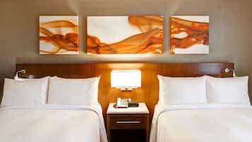 Pillowtop beds, in-room safe, desk, laptop workspace