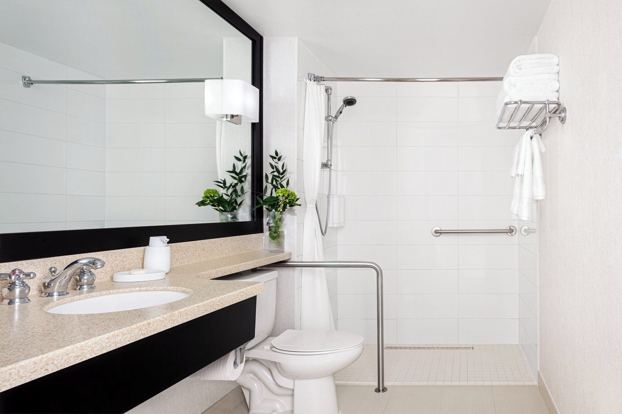 Salle de bain adaptée