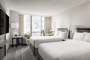 Chambre Standard, 2 lits doubles (Chelsea) | Literie hypoallergénique, lit avec matelas à plateau-coussin