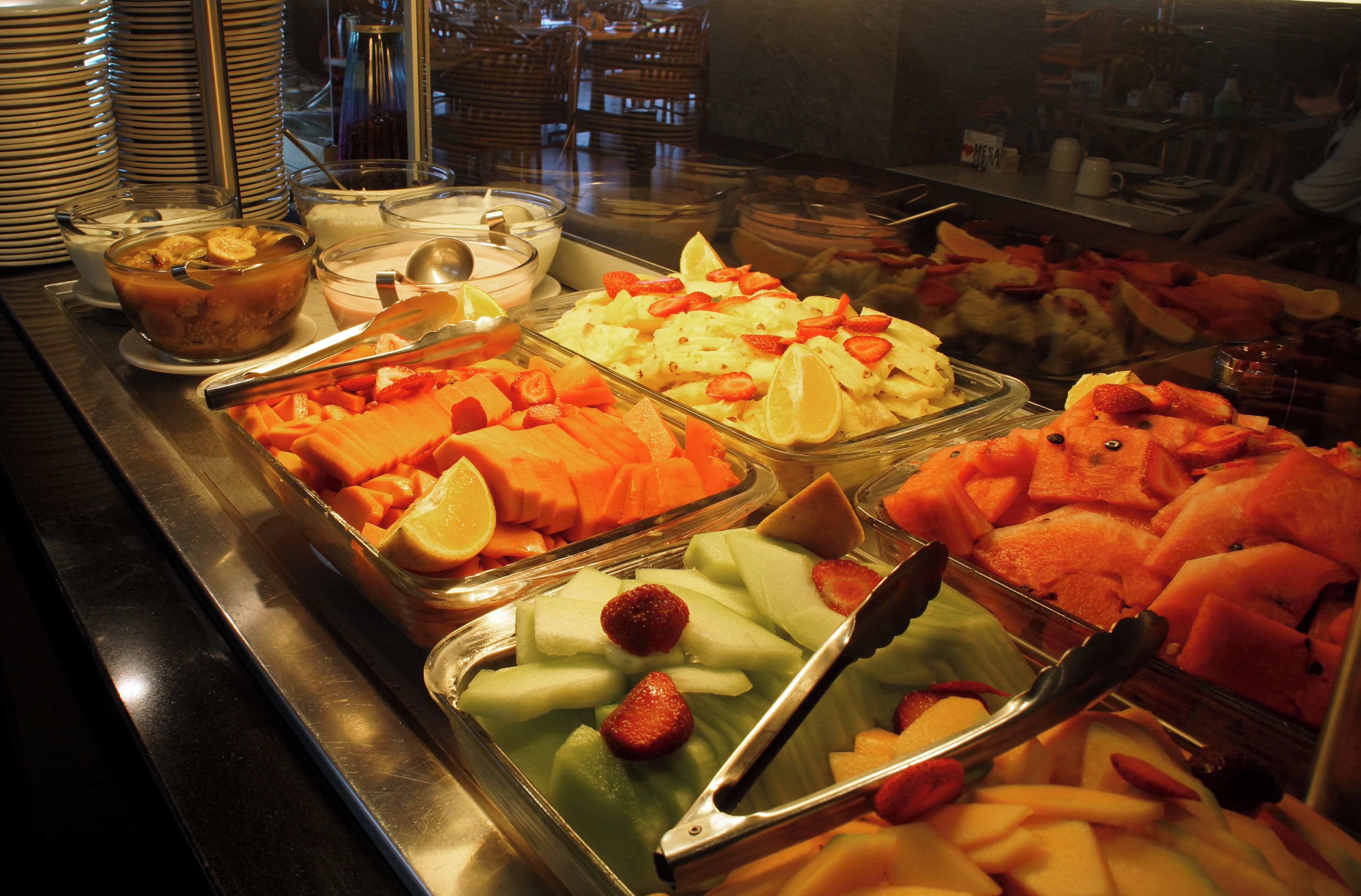 Daily cooked-to-order breakfast for a fee