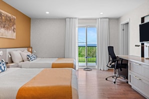Room, 2 Queen Beds, Non Smoking, Balcony (Garden Side) | Premium bedding, individually decorated, individually furnished, desk - Days Inn by Wyndham Riviere-Du-Loup (Rivière-du-Loup)