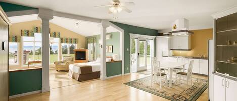 Cottage, Multiple Beds, Non Smoking, Kitchen (Sofa Bed) | Premium bedding, individually decorated, individually furnished, desk