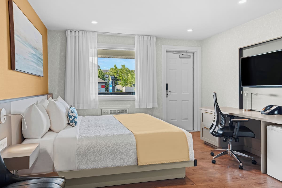 Room, 1 King Bed, Non Smoking | Premium bedding, individually decorated, individually furnished, desk