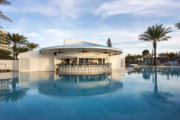 2 outdoor pools, pool cabanas (surcharge), pool umbrellas