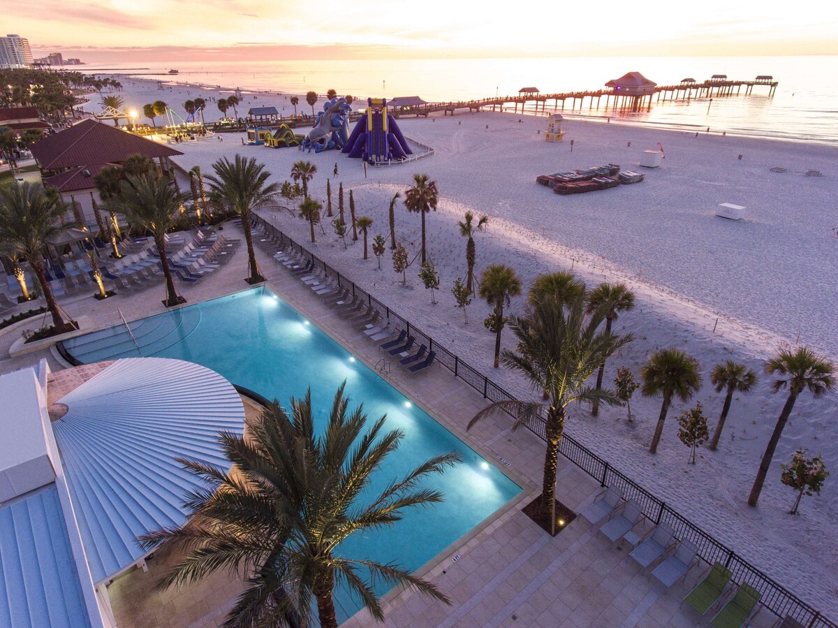 세미놀 (FL) Hilton Clearwater Beach Resort & Spa 호텔 객실