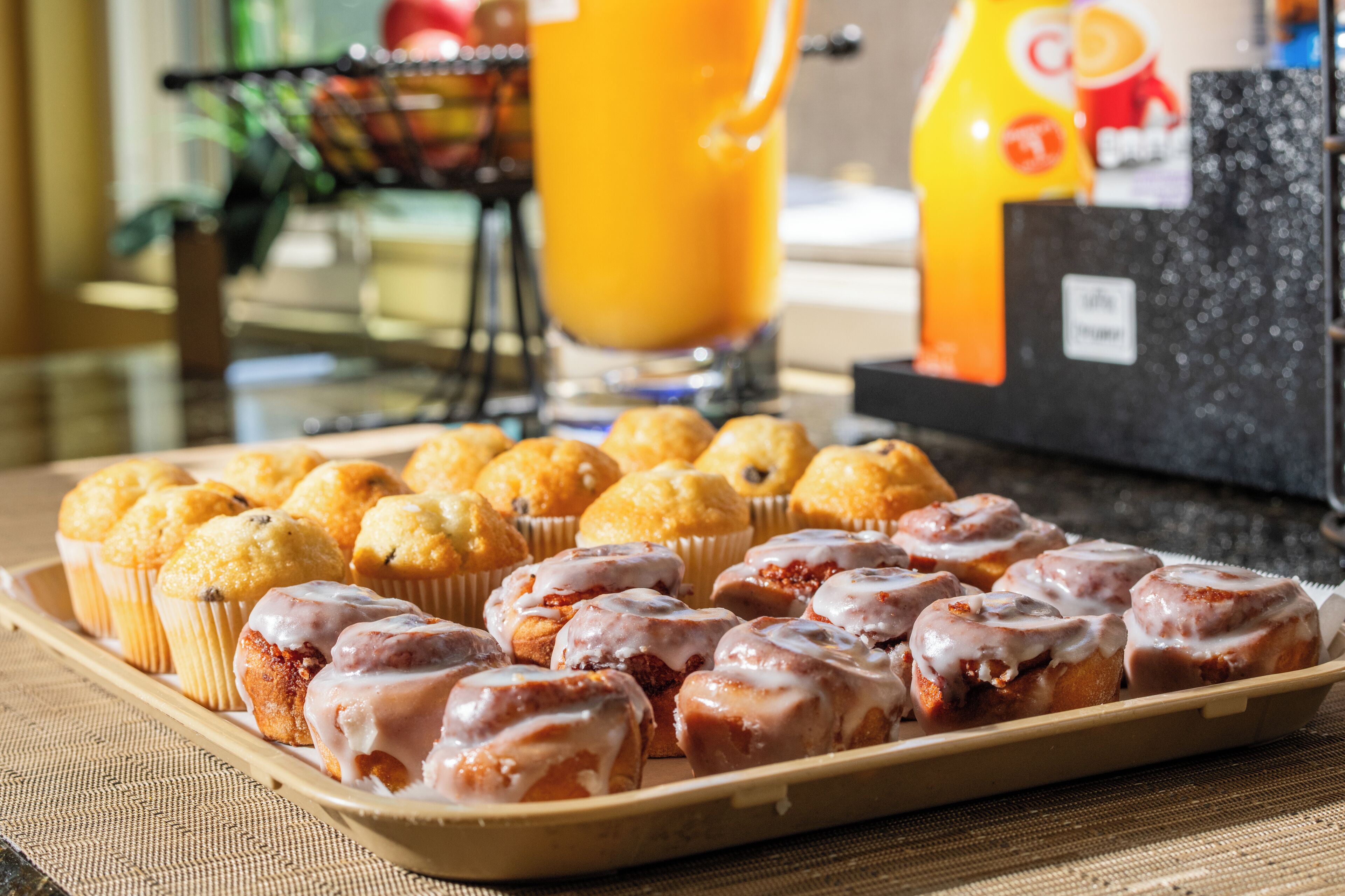 free daily on-the-go breakfast