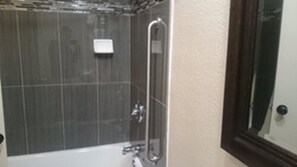 Hair dryer, towels