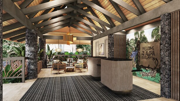 Lobby - Hampton Inn by Hilton Kailua-Kona Bay (Kailua-Kona)