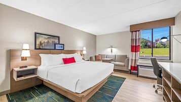 In-room safe, desk, iron/ironing board, cribs/infant beds