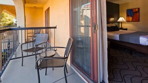 Standard Room, 1 King Bed, Non Smoking, Pool View | View from room