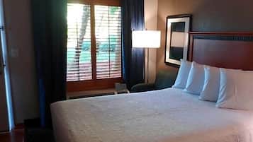 Premium bedding, in-room safe, desk, blackout curtains
