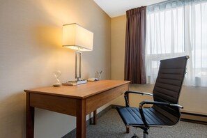 Standard Double Room, 2 Double Beds, Non Smoking (Pet Friendly) | In-room safe, desk, iron/ironing board, rollaway beds - Quality Inn & Conference Centre Downtown (Sudbury)