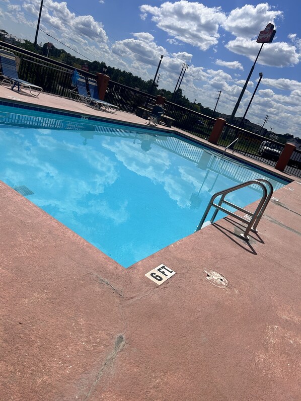Seasonal outdoor pool
