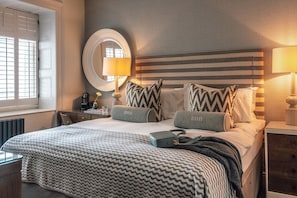 Doppelzimmer, Meerblick (Seaview Glimpse) | BettwÀsche aus Àgyptischer Baumwolle, hochwertige Bettwaren, Minibar