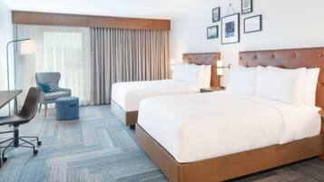 Traditional-Zimmer, 2 Queen-Betten
