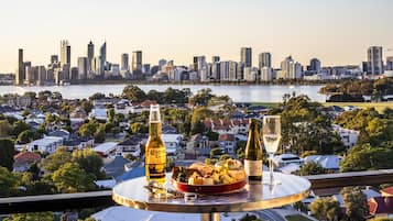 Superior-Zimmer, Balkon, Flussblick | Ausblick vom Zimmer