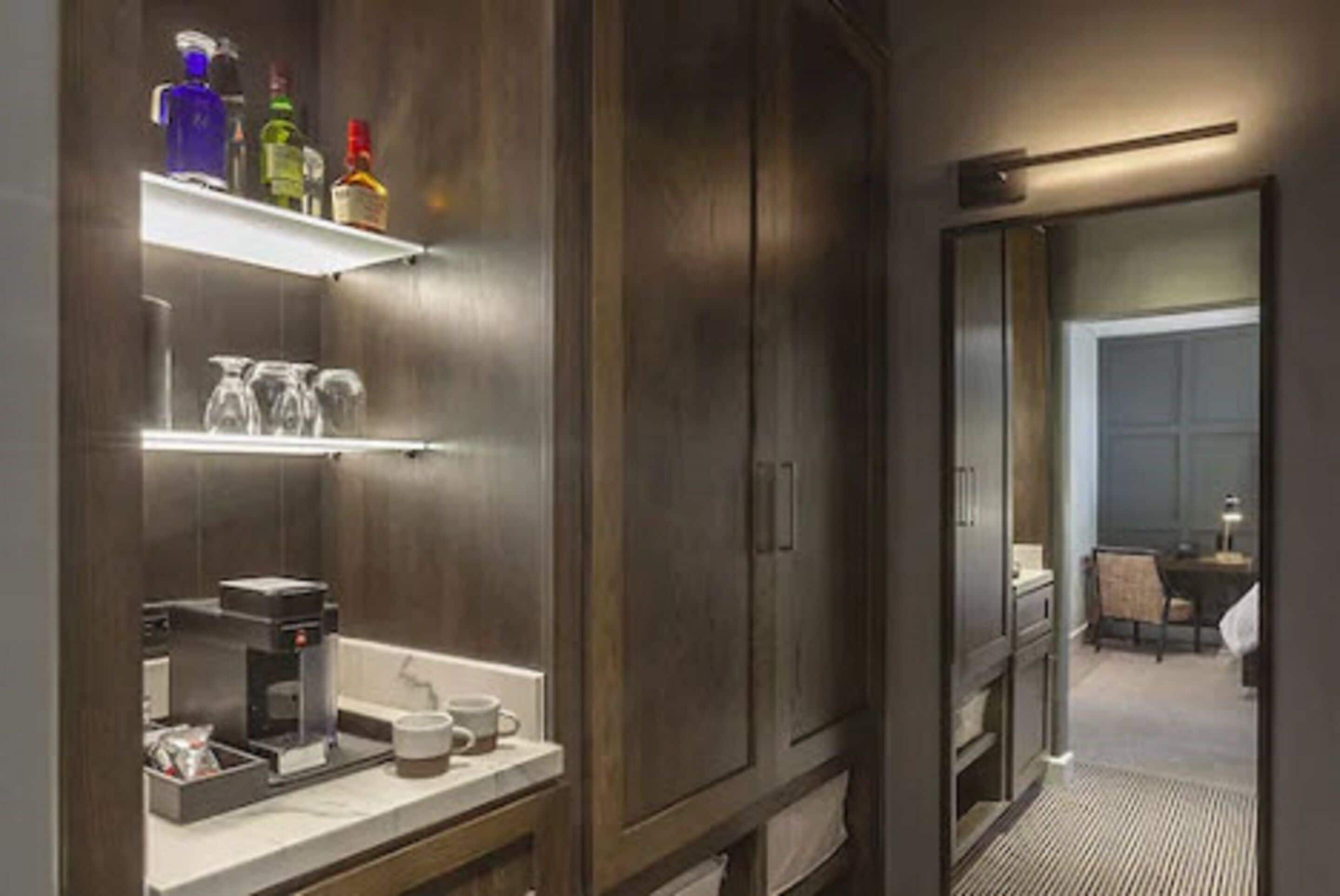 neff room with king bed | interior