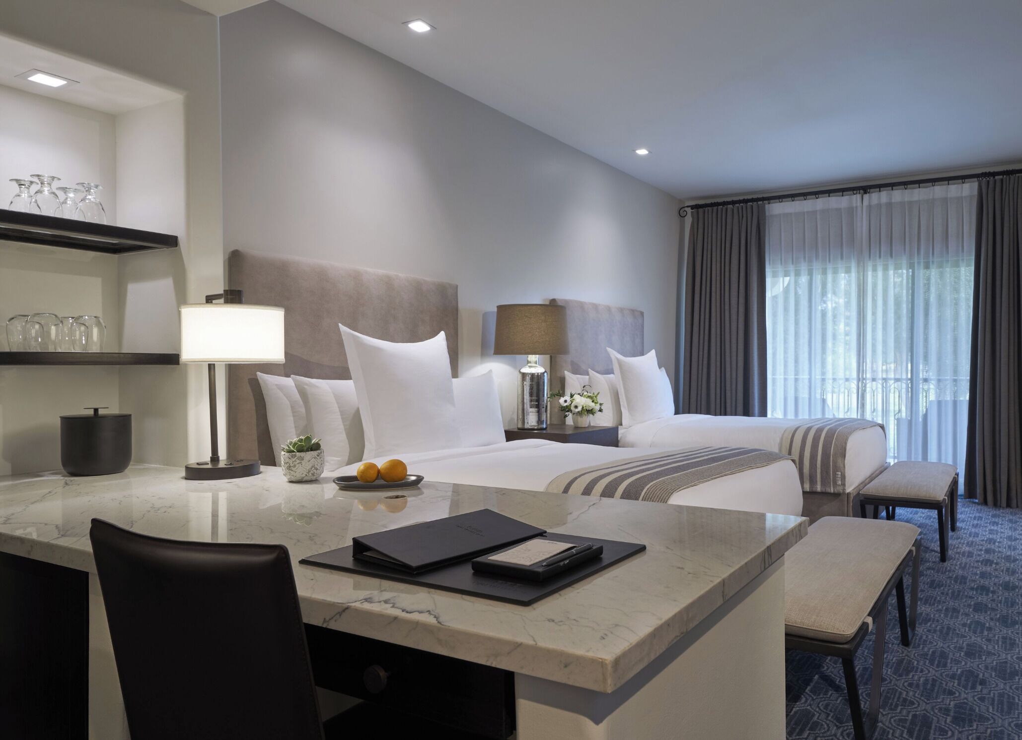 Kamer | Lakens van Egyptisch katoen, luxe beddengoed, pillowtop-bedden
