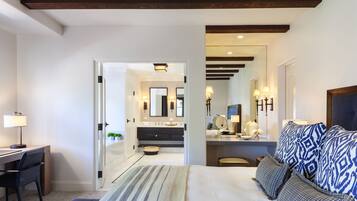 Frette Italian sheets, premium bedding, pillow-top beds, in-room safe
