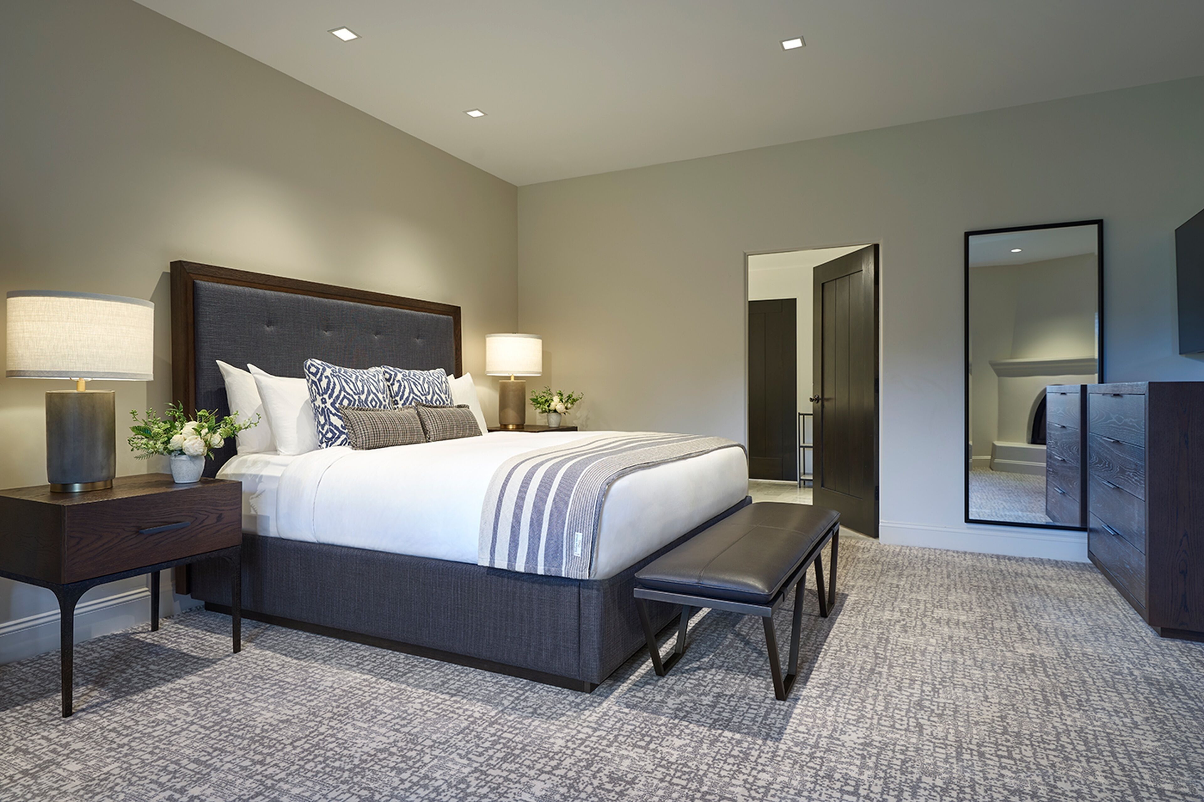 Villa | Lakens van Egyptisch katoen, luxe beddengoed, pillowtop-bedden