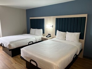 Free WiFi, bed sheets