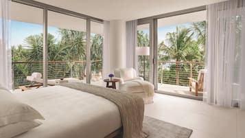 Suite, 1 Bedroom, Pool View | 1 bedroom, down comforters, pillowtop beds, minibar