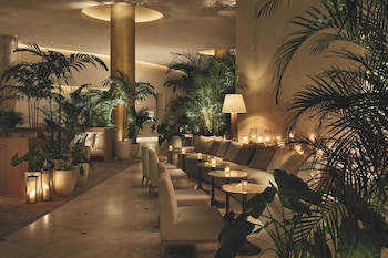 Hotel entrance and lobby at The Miami Beach EDITION