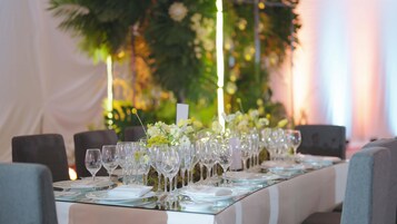 Indoor wedding