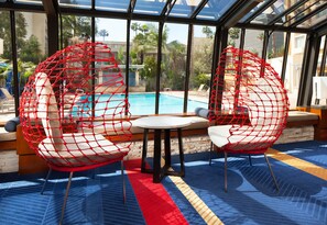 Sala de estar en el lobby