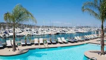 2 outdoor pools, open 6:00 AM to 10:00 PM, cabanas (surcharge)