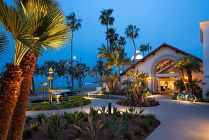 Entrada de la propiedad