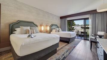 Ropa de cama de alta calidad y minibar