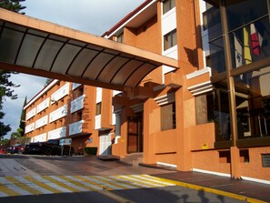 Fassade der Unterkunft