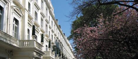 Façade de l’hébergement