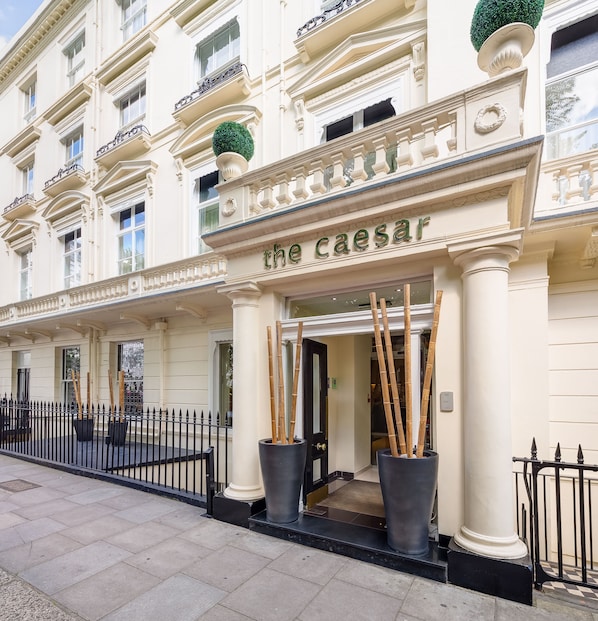 Façade de l’hébergement