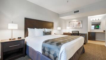 Ropa de cama de alta calidad y camas con pillow-top