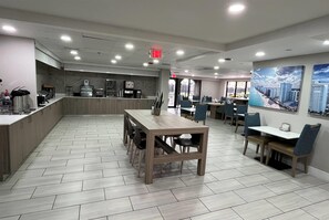 Free daily breakfast
