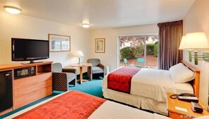 Iron/ironing board, free WiFi, alarm clocks